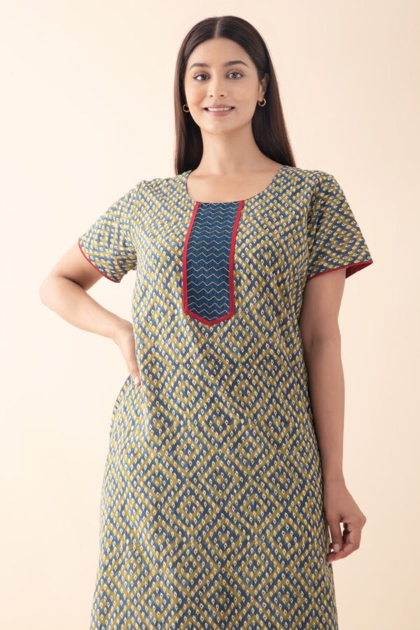 Mixed cotton Nighty